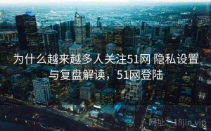 为什么越来越多人关注51网 隐私设置与复盘解读，51网登陆