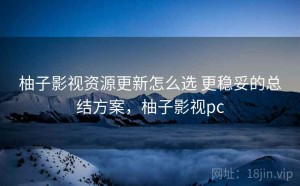 柚子影视资源更新怎么选 更稳妥的总结方案，柚子影视pc
