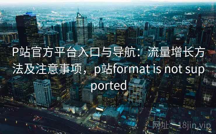P站官方平台入口与导航：流量增长方法及注意事项，p站format is not supported