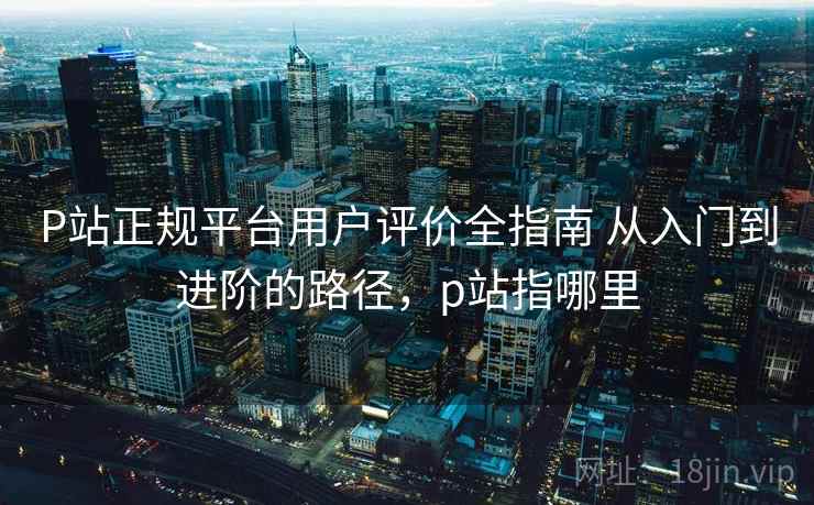P站正规平台用户评价全指南 从入门到进阶的路径，p站指哪里