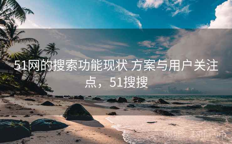 51网的搜索功能现状 方案与用户关注点,51搜搜 51网的搜索功能现状 方案与用户关注点,51搜搜